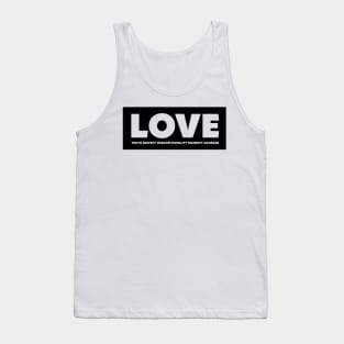 LOVE Seven Teachings WAWEZHI CANADA Indigenous Tank Top